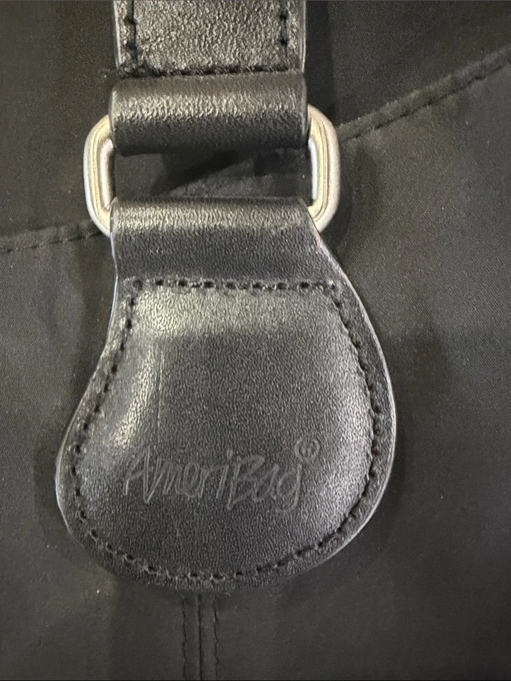 Ameribag Black Men's Messenger Crossbody Bag